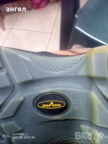 Работни обувки с метално бомбе, снимка 5 - Мъжки боти - 35455382