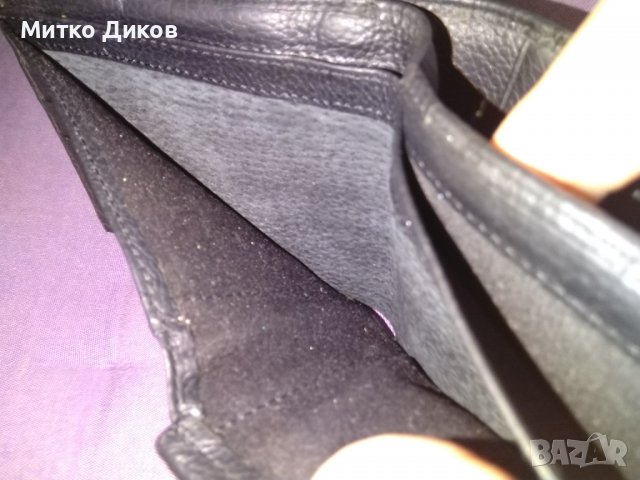 Италиански портфейл 125х100мм естествена кожа с много прегради за карти-документи, снимка 8 - Портфейли, портмонета - 37908425