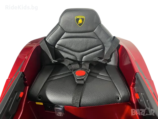 Lamborghini Revuelto 12V - Детска акумулаторна кола, Червена, EVA гуми, снимка 12 - Детски велосипеди, триколки и коли - 49731511