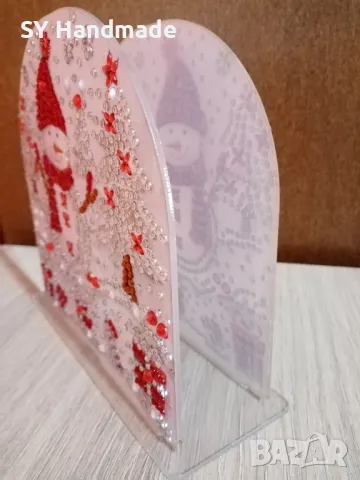 Диамантени Коледни салфетници, снимка 3 - Коледни подаръци - 47798865