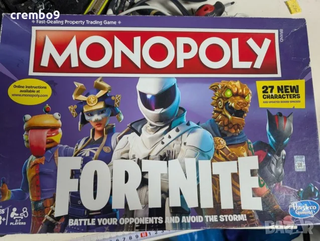 Monopoly Fortnite настолна игра