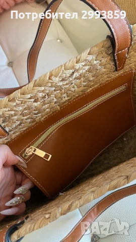 CELINE bag*Чанта за плаж рафия селин, снимка 6 - Чанти - 53365439