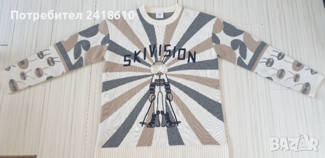 Bogner Ski Devision Wool / Cashmere Knit Womens Size S / M НОВО! ОРИГИНАЛ! Дамски Пуловер !