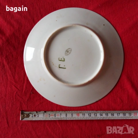 Уникална българска чиния., снимка 3 - Антикварни и старинни предмети - 54070842
