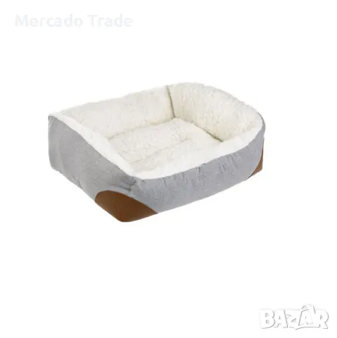 Легло за домашни любимци Mercado Trade, Правоъгълно, Сиво