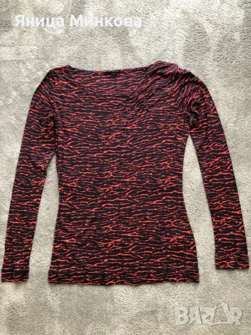 Дамска блуза- Hugo Boss, снимка 2 - Блузи с дълъг ръкав и пуловери - 47266733
