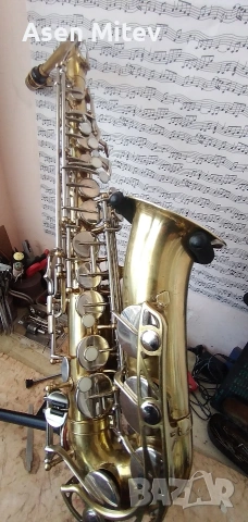 Алт Саксофон , снимка 3 - Духови инструменти - 54311383