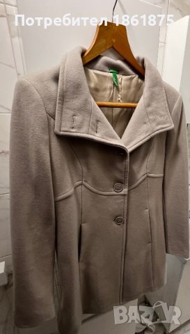 Дамско палто BENETTON, снимка 3 - Палта, манта - 42414928