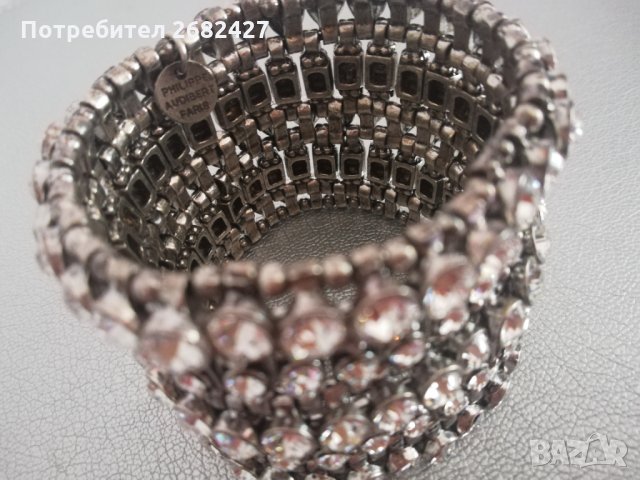 Philippe Audibert Paris Bracelet ГРИВНА СВАРАВОВСКИ, снимка 1 - Гривни - 30450369