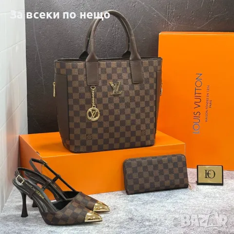 Louis Vuitton Дамски Обувки На Ток Луис Витон - Налични Различни Цветове Код D1860, снимка 2 - Дамски обувки на ток - 49159040
