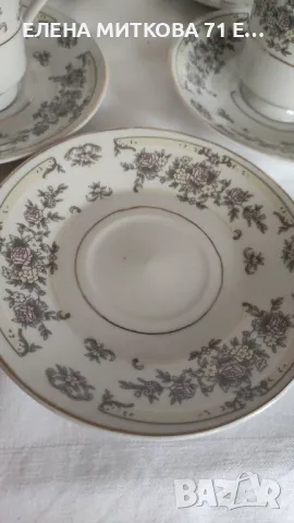 Комплект чаши и чинийки за чай или кафе, снимка 3 - Сервизи - 37983854