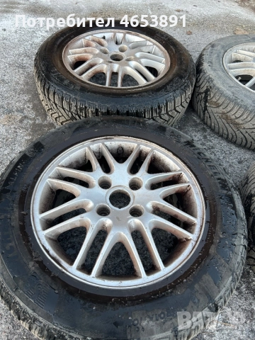 195/65/15 зимни гуми 2те са мишелин другите 2 клебар с оригинални джанти на форд цена 300! телефон з