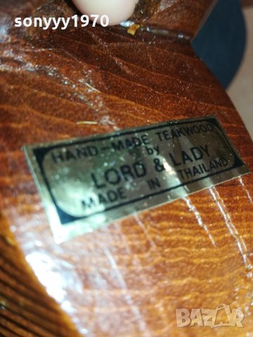 LORD & LADY HAND MADE THAILAND 2302211829, снимка 7 - Колекции - 31928063