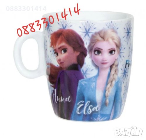 Чаша Замръзналото кралство Frozen , снимка 2 - Прибори, съдове, шишета и биберони - 29248267