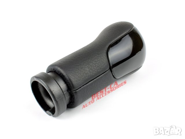 Черна кожена топка за скоростен лост подходяща за  Ford Fiesta Mk5 Connect Fusion, снимка 4 - Аксесоари и консумативи - 42270879