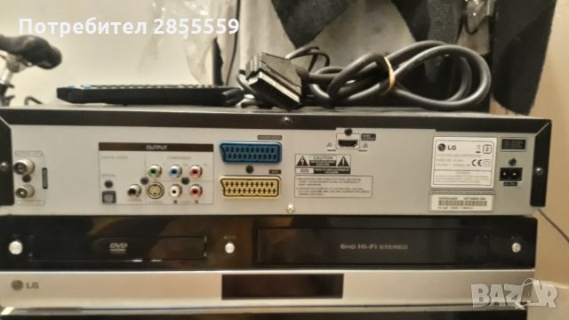 LG combo recorder DVD&VHS записва на DVD и на видео, снимка 4 - Камери - 33751353