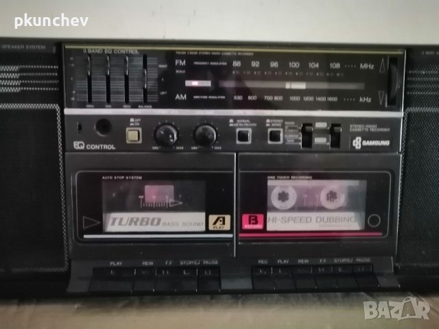 Радиокасетофон SAMSUNG PD-75, снимка 6 - Радиокасетофони, транзистори - 40599481