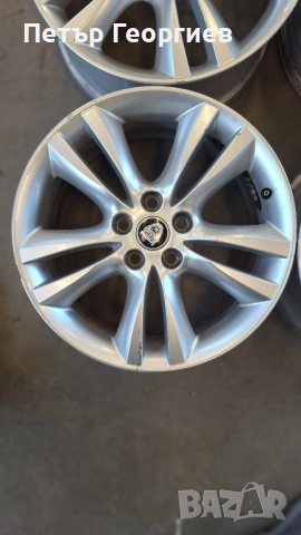 ОРИГИНАЛНИ АЛУМИНИЕВИ ДЖАНТИ ЗА ЯГУАР /ВОЛВО ФОРД / -5х108х63.4-17 цола, снимка 2 - Гуми и джанти - 53253650