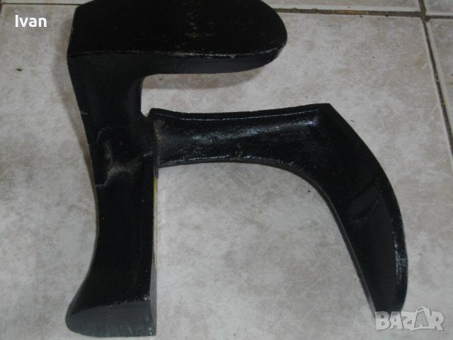 Нова Немска Обущарска Наковалня-Тристранна-170мм-2,0 кг-Професионална-Heimschuster, снимка 9 - Други инструменти - 40235450