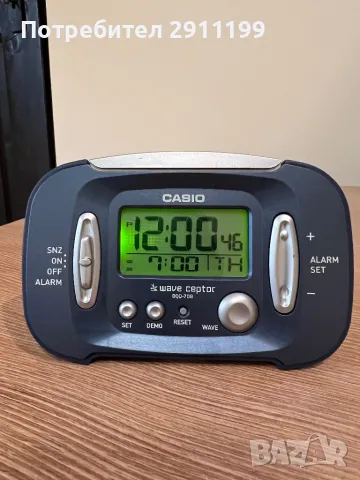 Будилник Casio, снимка 2 - Други - 47643003