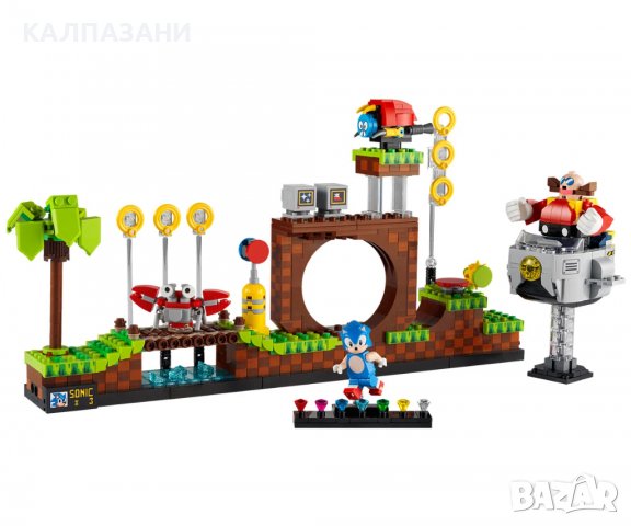 LEGO® Ideas 21331 - Sonic the Hedgehog™ – Green Hill Zone, снимка 3 - Конструктори - 38519354