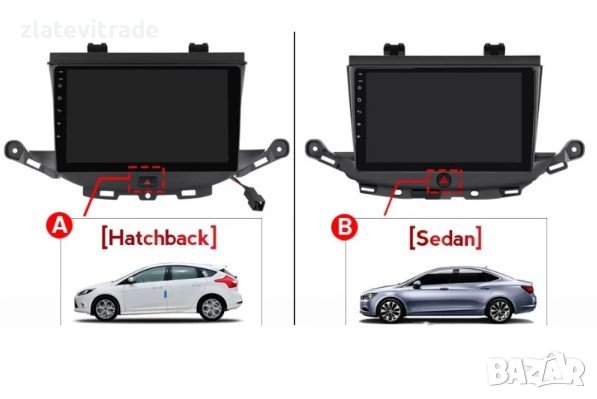 OPEL ASTRA K - 2015-2019 - 9'' (SEDAN/COMBI) Андроид Навигация, снимка 2 - Навигация за кола - 40010529