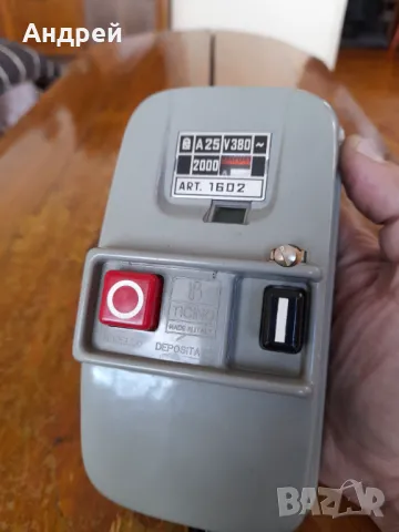 Стар електрически шалтер,прекъсвач,изключвател,включвател #7, снимка 4 - Други ценни предмети - 50009266