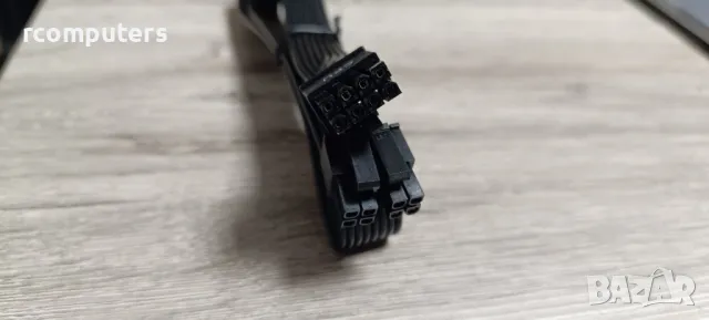  Кабел EVGA 8 Pin - 4+4 Pin EPS CPU Power, снимка 2 - Кабели и адаптери - 48165609