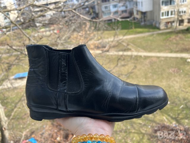 Prada Saffiano Leather Chelsea — номер 41, снимка 1
