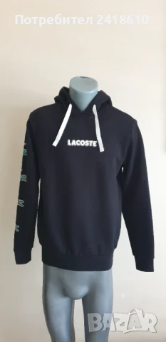Lacoste SPORT  Hoodie Mens Size 3 - S  НОВО! ОРИГИНАЛ! Мъжка Качулка., снимка 10 - Спортни дрехи, екипи - 51429901