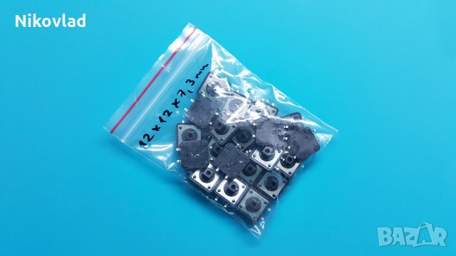Микро бутони 12X12X7.3, снимка 4 - Друга електроника - 34253175