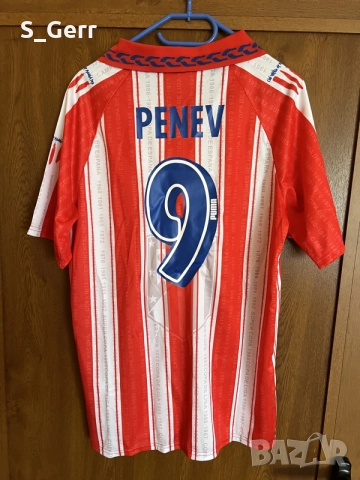 Тениска Атлетико Мадрид Пенев 9 Penev, снимка 2 - Фен артикули - 56242201