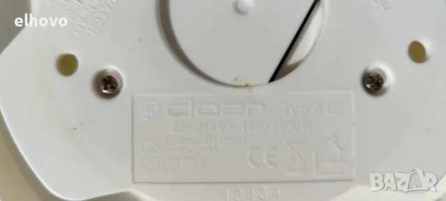 Електрическа кана за вода Cloer 412, снимка 2 - Кани - 49581383