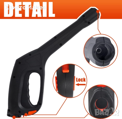 Пистолет за водоструйка с резервна дюза накрайник, снимка 5 - Други инструменти - 52662064