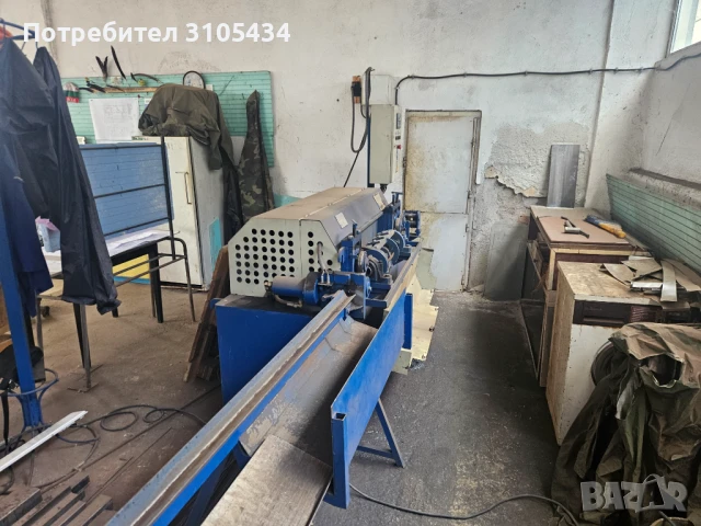 Машина за изправяне на арматура от кангал от ф 6,5 до N10, снимка 4 - Други машини и части - 51244710