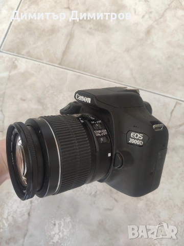 Фотоапарат Canon EOS 2000D, снимка 10 - Фотоапарати - 54225967