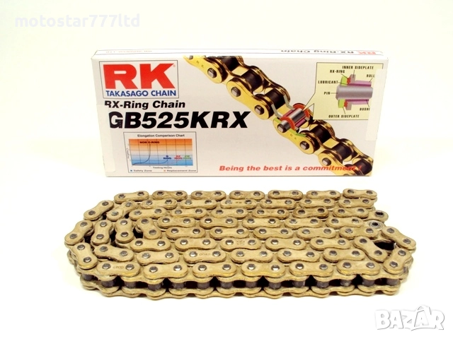 Мото вериги Cz, RK, DID, Iris, Ognibene, KMC - различни стъпки и  модели., снимка 10 - Части - 42665443