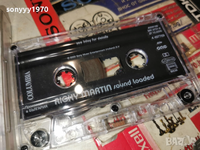 RICKY MARTIN-ORIGINAL TAPE 0912251927, снимка 2 - Аудио касети - 52712303