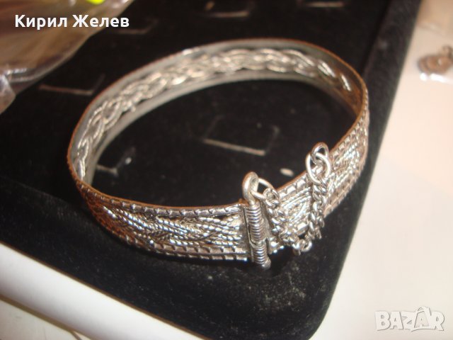 СТАРИНЕН СТИЛ ФИЛИГРАННА ГРИВНА НАКИТ за НОСИЯ МАЙСТОРСКИ ПОСРЕБРЕН 9367, снимка 5 - Гривни - 30331198