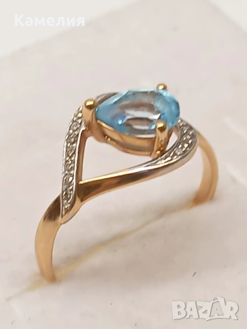 Руско злато , снимка 10 - Пръстени - 52347730