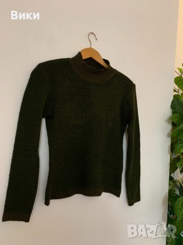 Зелена блуза xs/s, снимка 7 - Блузи с дълъг ръкав и пуловери - 39094918