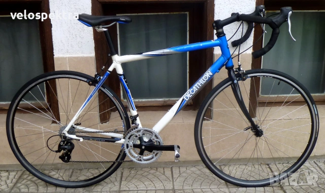 ДЕКАТЛОН Спорт ! Шосеен велосипед ! Шимано Сора 3х8 ! ТОП !, снимка 8 - Велосипеди - 54170797