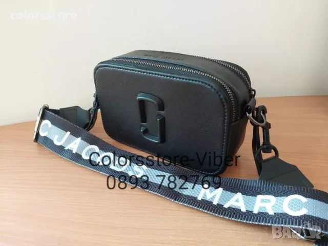 Луксозна Черна чанта Marc Jacobs код Br131, снимка 2 - Чанти - 37255738