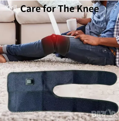 Електрическа загряваща наколенка нагревателна подложка за коляно USB нагрята опора за коляно, снимка 9 - Масажори - 47423787