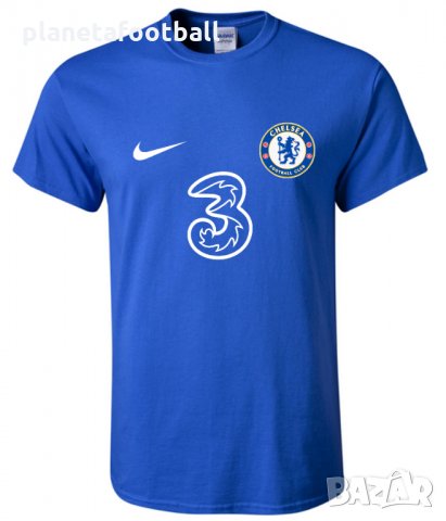 Синя Фен Тениска на ЧЕЛСИ с Ваше Име и Номер!Футболна тениска CHELSEA LONDON, снимка 1 - Фен артикули - 6614758