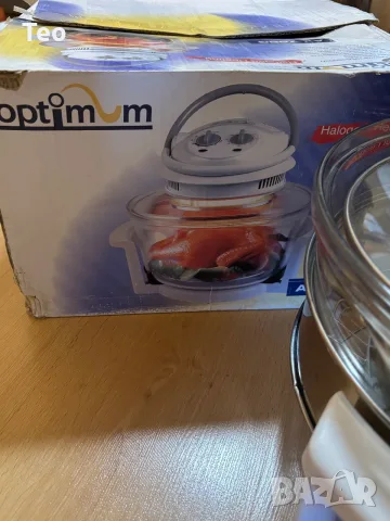 Халогенна конвекторна фурна Optimum AX-788G (1300W, 11-12L) – Като нова, в кутия!, снимка 7 - Печки, фурни - 55981874