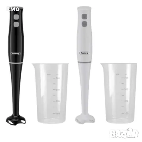 Пасатор - 400W, с чаша 0.7л, 2 степени, черен, бял, снимка 5 - Чопъри и пасатори - 48513090