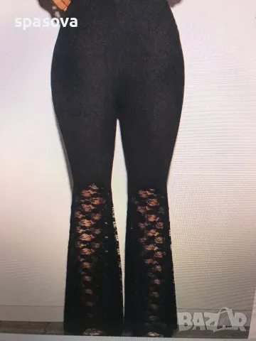 Елегантен панталон/ клин с дантела S нов, снимка 3 - Панталони - 49461946