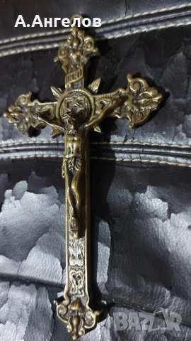 Кръст , снимка 3 - Антикварни и старинни предмети - 51320653