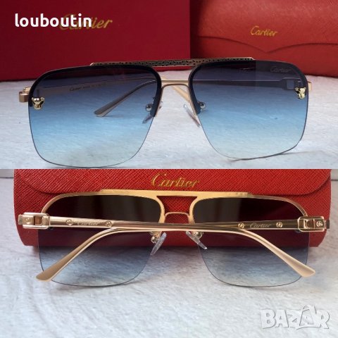 Cartier 2023 висок клас слънчеви очила Мъжки Дамски слънчеви 3 цвята, снимка 3 - Слънчеви и диоптрични очила - 40515443